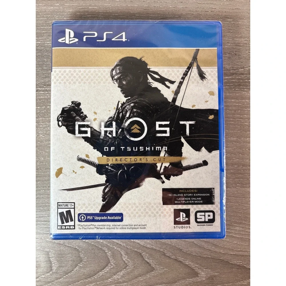 Ghost of Tsushima Director's Cut Sony PlayStation 4‎ PS4 New Sealed CUSA-28267